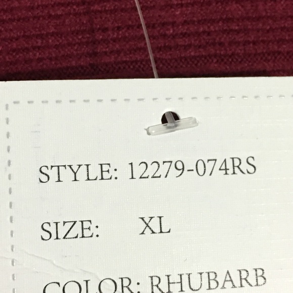 Liquid by Sioni Womens Sweater Size XL Red - Picture 5 of 7